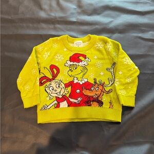 Dr. Seuss Grinch Christmas Sweater Size 4T